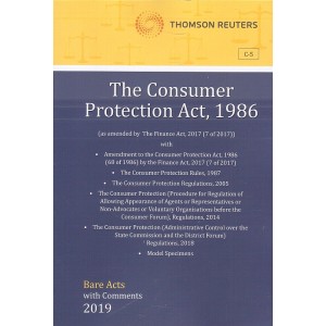 Thomson Reuters The Consumer Protection Act, 1986 [Bare Acts with Comment]
